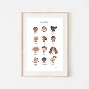Baby X Child Home: Feelings Poster - Large