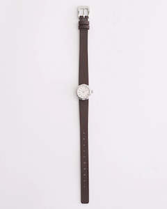 The Horse: The Dot Watch || Coffee Leather