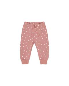 Relaxed Sweatpants || Lipstick hearts