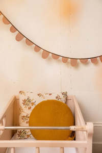 NOMAD CUSHION-Felt & kapok-Gold