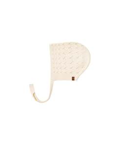 Knit Bonnet || Natural