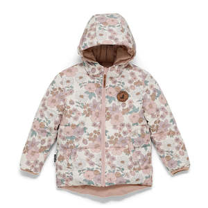 Reversible Eco Puffer Jacket || Daisy Floral