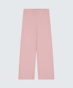 Maeve Ribbed Pants || Dusty Pink