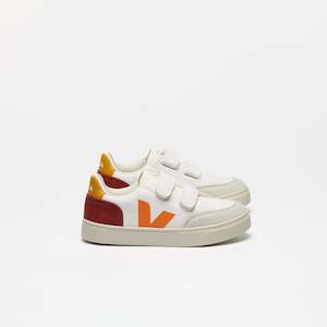 Small V12 Sneaker || Extra White/Multico Rouille