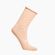 Lychee - Roll Top Crew Socks