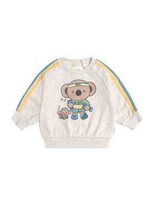 Kel Koala Sporty Sweatshirt || Almond Marle