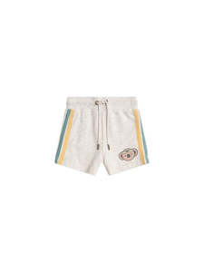 Kel Koala Sporty Shorts || Almond Marle