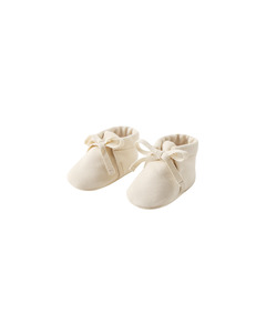 Childrens Clothing Footwear: Baby Booties || Natural
