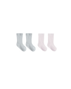 Socks: Socks Set || Ice Blue/Lilac