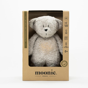 Baby Shower Gifts: Moonie Organic Humming Bear 2.0 || Sand