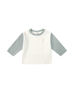 Baby Shower Gifts: Long Sleeve Raglan Tee || Moons