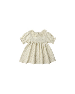 Callie Short Sleeve Dress || Golden Floral