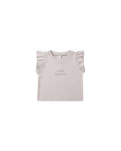 Ruffled Tank || Wild Flower