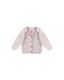 Ruffle Collar Cardigan || Lilac
