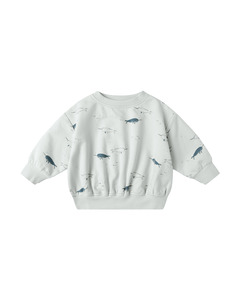 Quincy Mae: Relaxed Fleece Sweatshirt || Narwhals