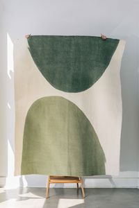 Himal rug - Granit/Jade XL 160 x 200cm