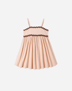 Ric Rac Dress || Blush
