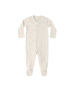 Zip Long Sleeve Sleeper Footie || Bunnies