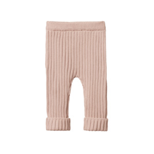 Lou Pants Cotton Knit || Rose Dust