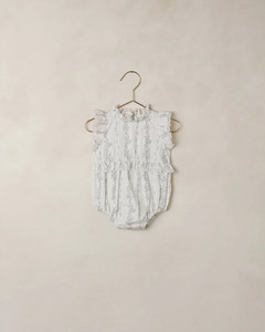 Baby Collection: Alice Romper || French Floral Stripe