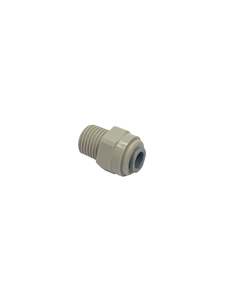 John Guest Fittings: Straight Adaptor 1/4" x 1/4" BSPT