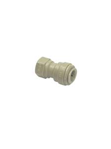 John Guest Fittings: Female Adaptor 3/8" x 1/4" NPTF