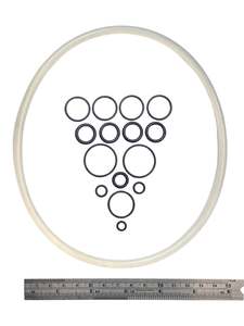 BrewKeg25/50 Lid O-ring Kit (Original Round Lid)