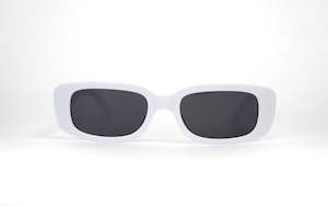 Playful Sunglasses: WHITE : Mā : Blanche