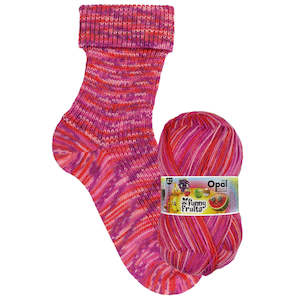 Sock Yarn: Opal 4 Ply Sock Yarn Funny Fruits