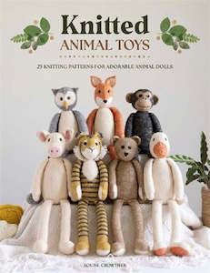 Book: Book - Knitted Animal Toys by Louise Crothwer