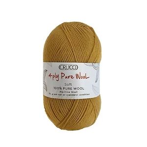 4 Ply: ~Crucci 4 Ply Soft Pure Wool
