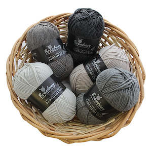 8 Ply: ~Broadway Premium Natural 8 Ply/DK NZ Merino