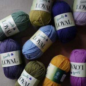 8 Ply: Naturally Loyal 8 Ply NZ Wool.