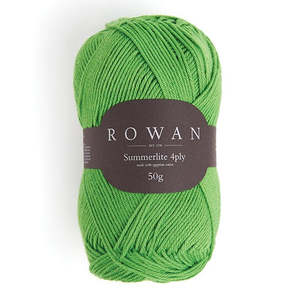4 Ply: Rowan Summerlite 4 Ply Cotton.