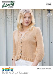 Wool Yarn: Naturally Pattern N1563.