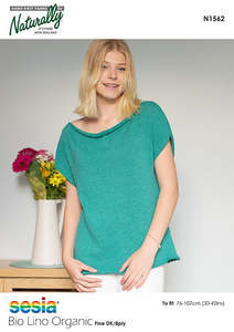 Wool Yarn: Naturally Pattern N1562.