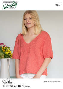 Wool Yarn: Naturally Pattern N1556.