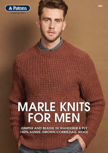 Patons Pattern 0051 Marle Knits For Men.