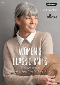 Pattern Book: Patons Book 301 Women's Classic Knits.