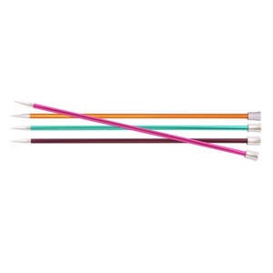 Accessories: KnitPro Zing 30cm Straight Knitting Needles.