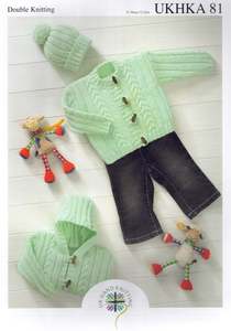 Baby Childrens Patterns: UKHKA Pattern 81.