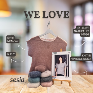 The fluffy and ultra-light tee with Sesia Eiffel