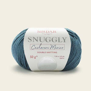 Sirdar Snuggly 8 Ply Cashmere, Merino and Acrylic.