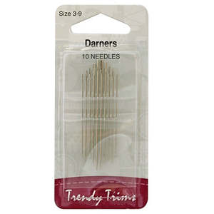 Knitting Needles Tools: Trendy Trims Darners 3/9 - 10 Needles.