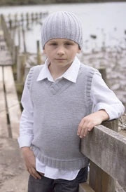 Little Cupcakes LF27 Micah Vest and Beanie.