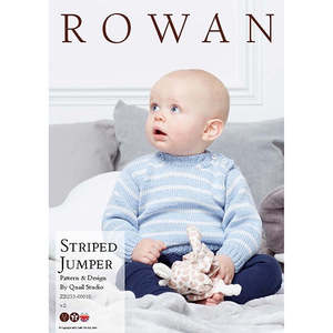 Rowan Pattern Striped Jumper.