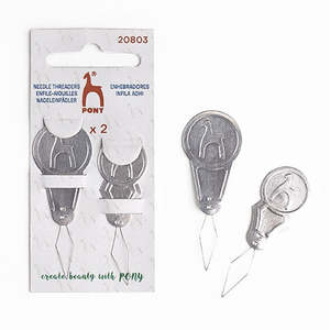 Pony Needle Threaders Pack of Two