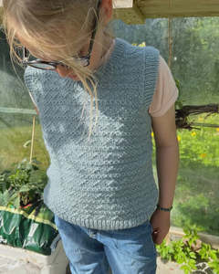 Baby Childrens Patterns: Sille Slipover (Junior) - Petite Knit