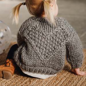 Wool Yarn: Mini Move Bomber (Purl Foundry) with Crucci Natural Wonder