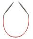 Knit Red Stainless Steel Circulars – 80cm